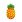 Nafukovací lehátko - ananas, 174x96 cm