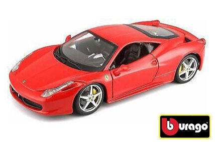 Bburago 1:24 Ferrari 458 Italia Red