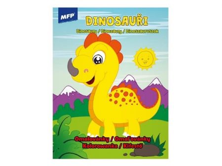 Omalovánky MFP A4 Funny Dinosauři 210x276/32