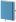 Diář týdenní B6 Flexies modrý s poutkem 2021 / 12cm x 16,5cm / DF433-2-21