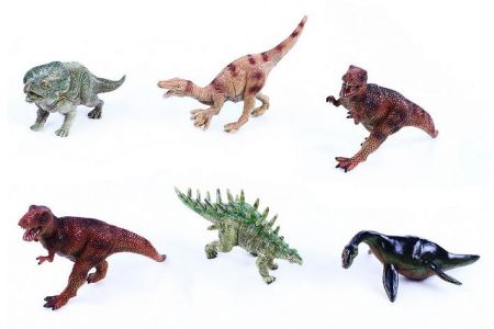 Figurky Dinosauři 11-13cm 6druhů