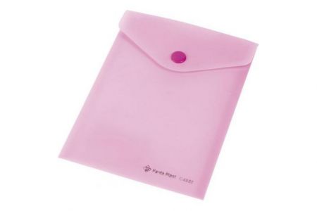 Spisové desky s drukem růžové PP A6 PANTA PLAST