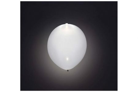 Balon LED  bílý 4ks