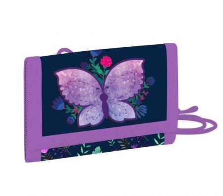 Dětská textilní peněženka Motýl