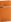 Diář kapesní Tomy 2021, oranžovočerný, 9 × 15,5 cm / PGD-KAPTO-1858