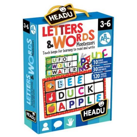 HEADU:Montessori -Bingo-Písmena a slova