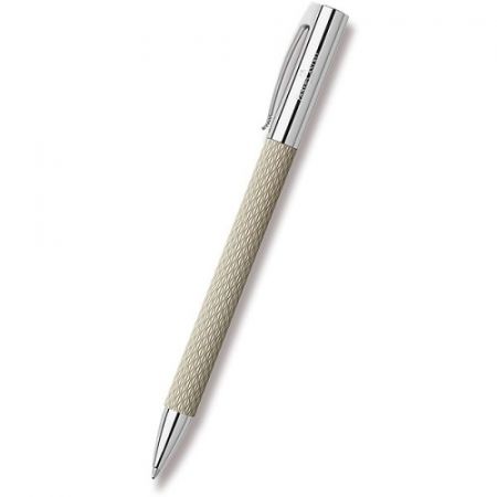 Faber-Castell Ambition OpArt White Sand kuličková tužka