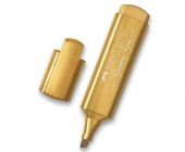 Zvýrazňovač Faber-Castell Textliner 46 Metallic metalický zlatý