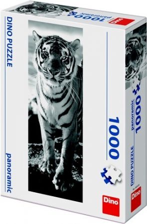 Puzzle 1000 dílků panoramic Tygr