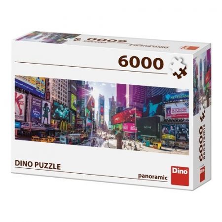 Puzzle 6000 dílků Times square New York city