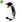 Plyšový tučňák stojící, 20 cm, ECO-FRIENDLY