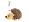 Přívěsek na klíče ježek plyšový 14cm 0m+ v sáčku