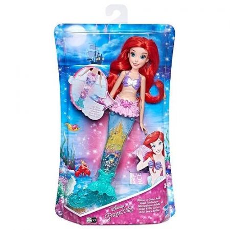 Disney Princess panenka svítící Ariel do vody