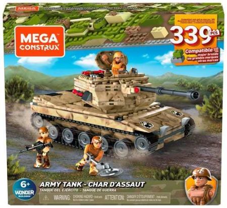 Mega Bloks vojenský tank