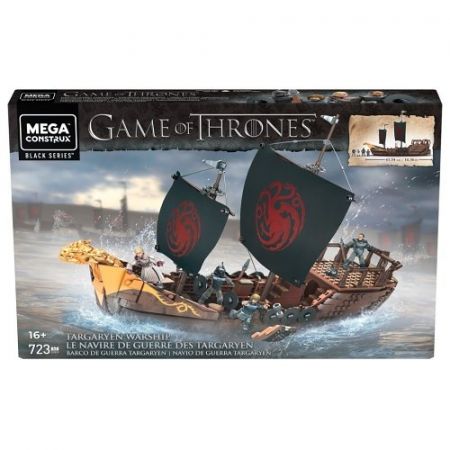 Mega Bloks hra o trůny Targaryenská loď