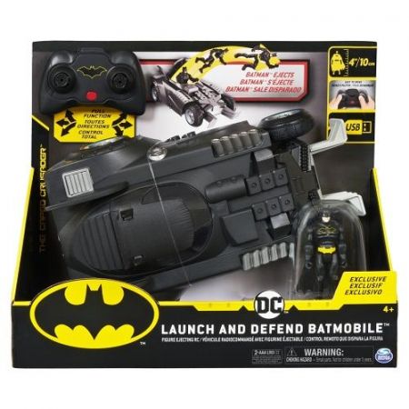 Batman R/C Batmobil s figurkou a katapultem