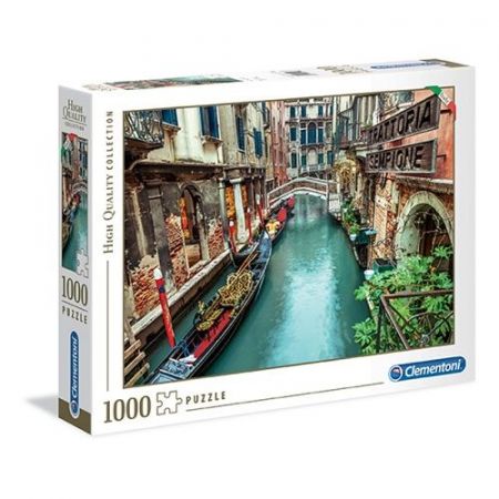 Puzzle 1000 dílků Benátský kanál