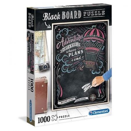 Puzzle Black Board 1000 dílků Cestování