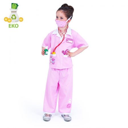 Dětský kostým Veterinářka (M) EKO