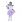 Dětský kostým tutu sukně Jednorožec
