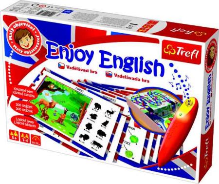 Hra Malý objevitel + magická tužka - Enjoy English