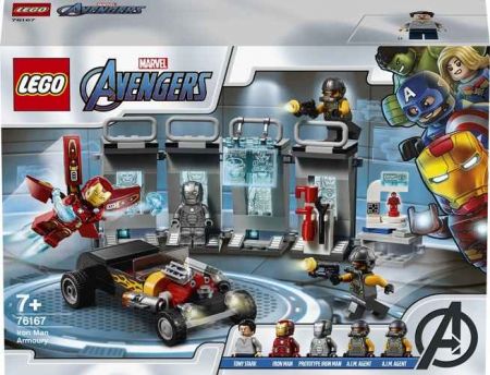 Lego Super Heroes 76167 Zbrojnice Iron Mana