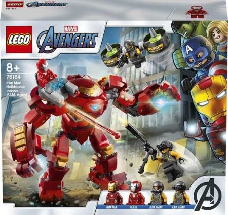 Lego Super Heroes 76164 Iron Man Hulkbuster proti agentovi A.I.M.
