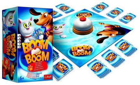 Společenská hra Boom Bomm - Psi a kočky