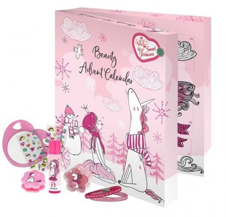 Adventní kosmetický kalendář Jednorožec Sweet princess