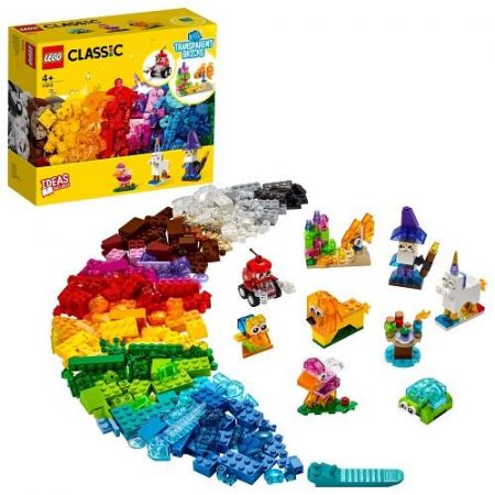 LEGO 11013 Průhledné kreativní kostky