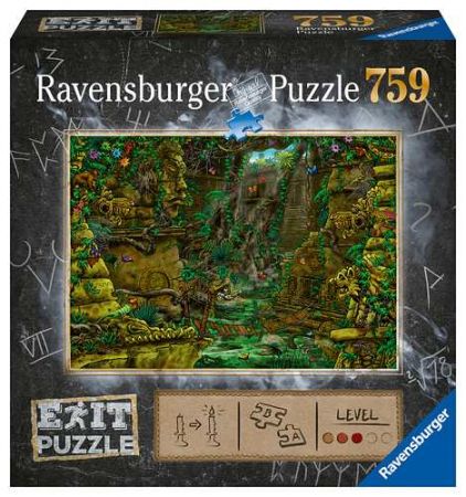 PUZZLE Exit Puzzle: Chrám v Ankor 759 dílků