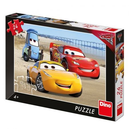 PUZZLE WD Cars 3: Na pláži 24D