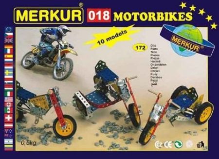 Stavebnice MERKUR 018 Motocykly
