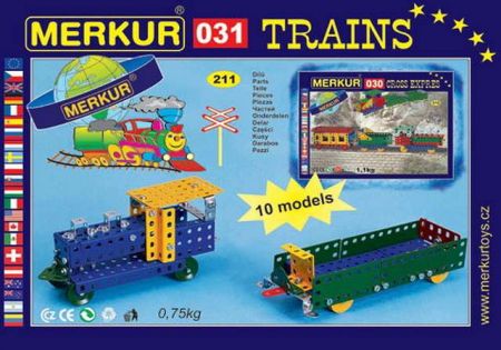 Stavebnice MERKUR 031 Železniční modely