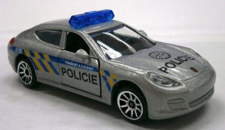 Auto policejní kovové, česká verze