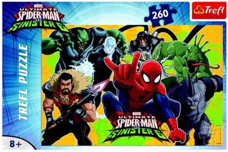 Puzzle Disney Marvel Spiderman 260 dílků