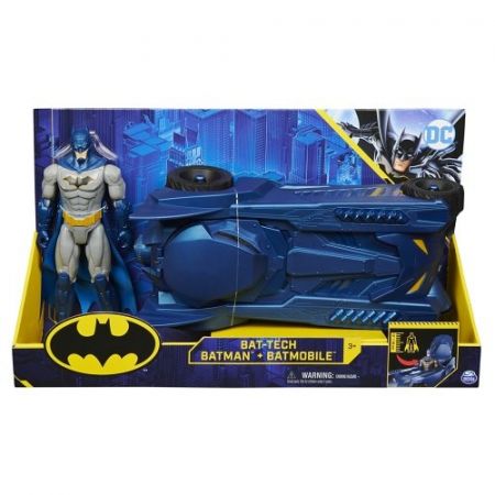 Batman Batmobile s figurkou 15 cm