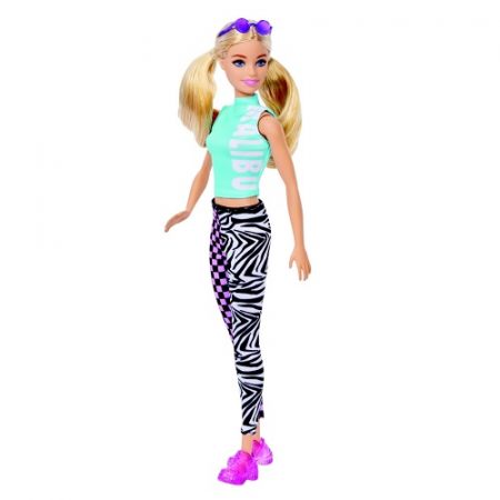 Barbie modelka Malibu top a legíny