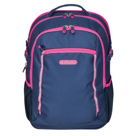 Herlitz - Školní batoh Ultimate, modro-růžový