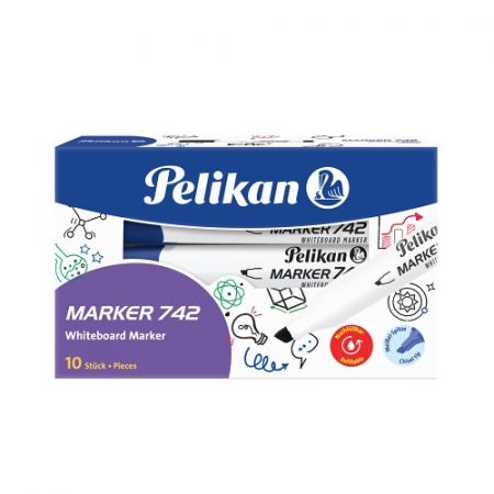 Pelikan - Popisovač na tabuli 742 modrý