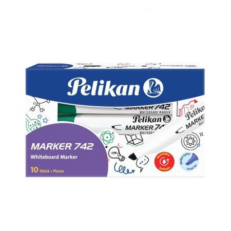Pelikan - Popisovač na tabuli 742 zelený
