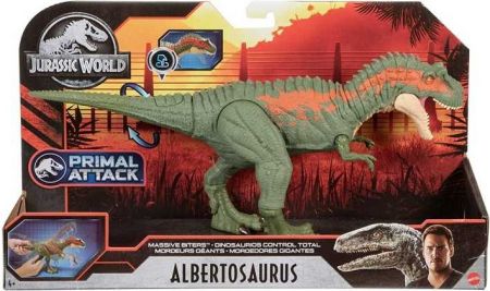 Jurský svět Albertosaurus dinosaurus s velkými čelistmi