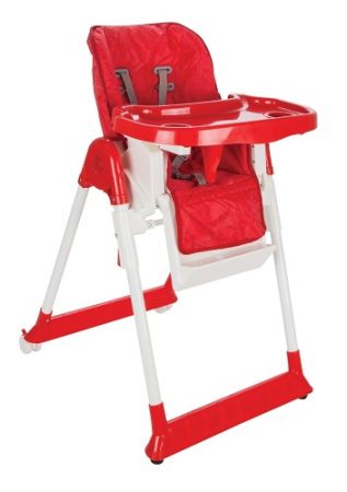 Jídelní židlička Elegance červená