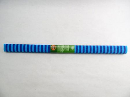 KOH-I-NOOR Papír krepový pruhovaný modrý