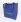 Taška nákupní ECO Style modrá 32x35x22cm