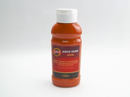 KOH-I-NOOR Barva akrylová 500ml hněď světlá 0640