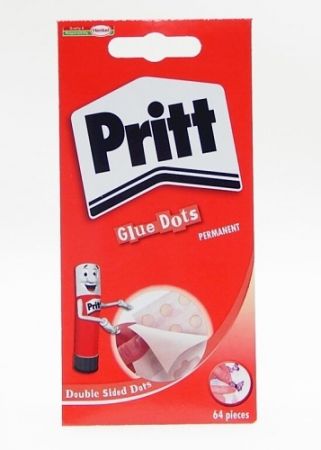 Hmota Pritt Glue dots lepící kolečka 64 pcs / 1444964/