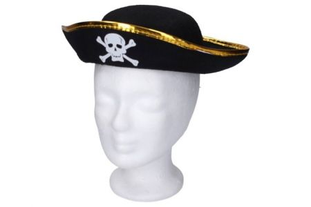 Maska klobouk pirátský / 003140