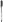 KORES K1 Pen, transparentní, trojhranné, šíře F-0,7 mm, černá