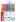 KORES K-LINER SET, šíře stopy 0,4 mm, mix 12 barev (modrá, černá, červená, zelená, hnědá, 